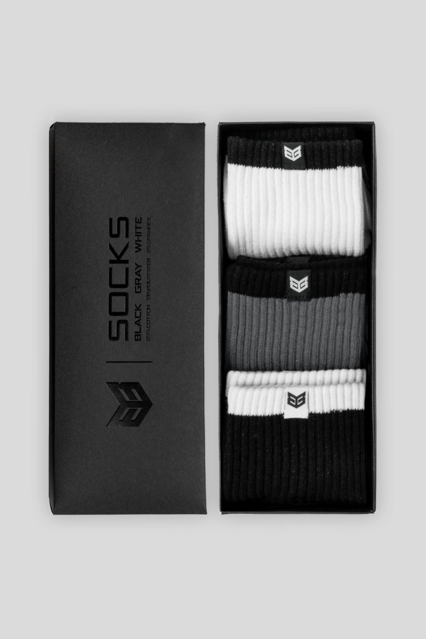 3-Pack of BYB Cotton Socks