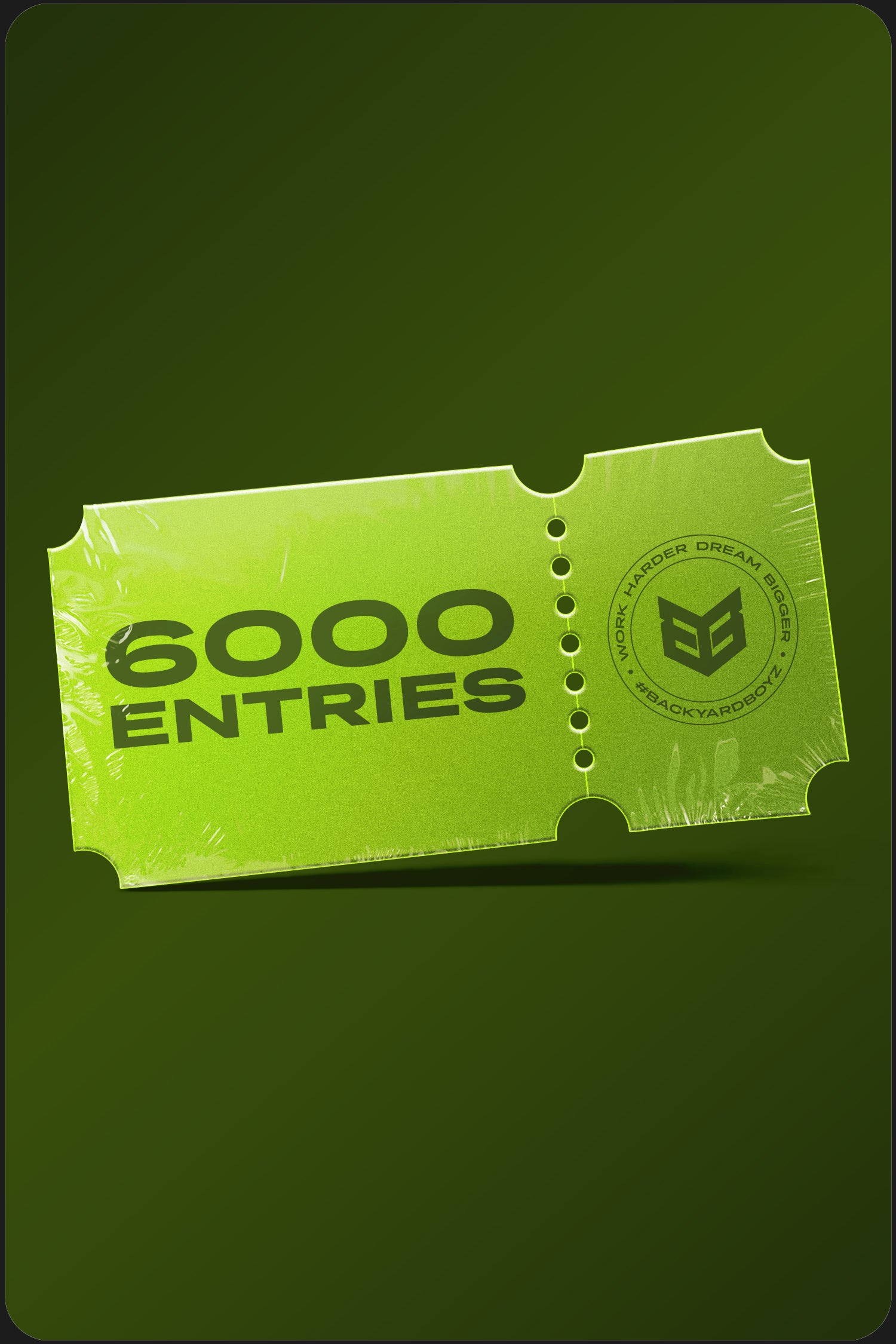 ENTRIES TO WIN #BYB03
