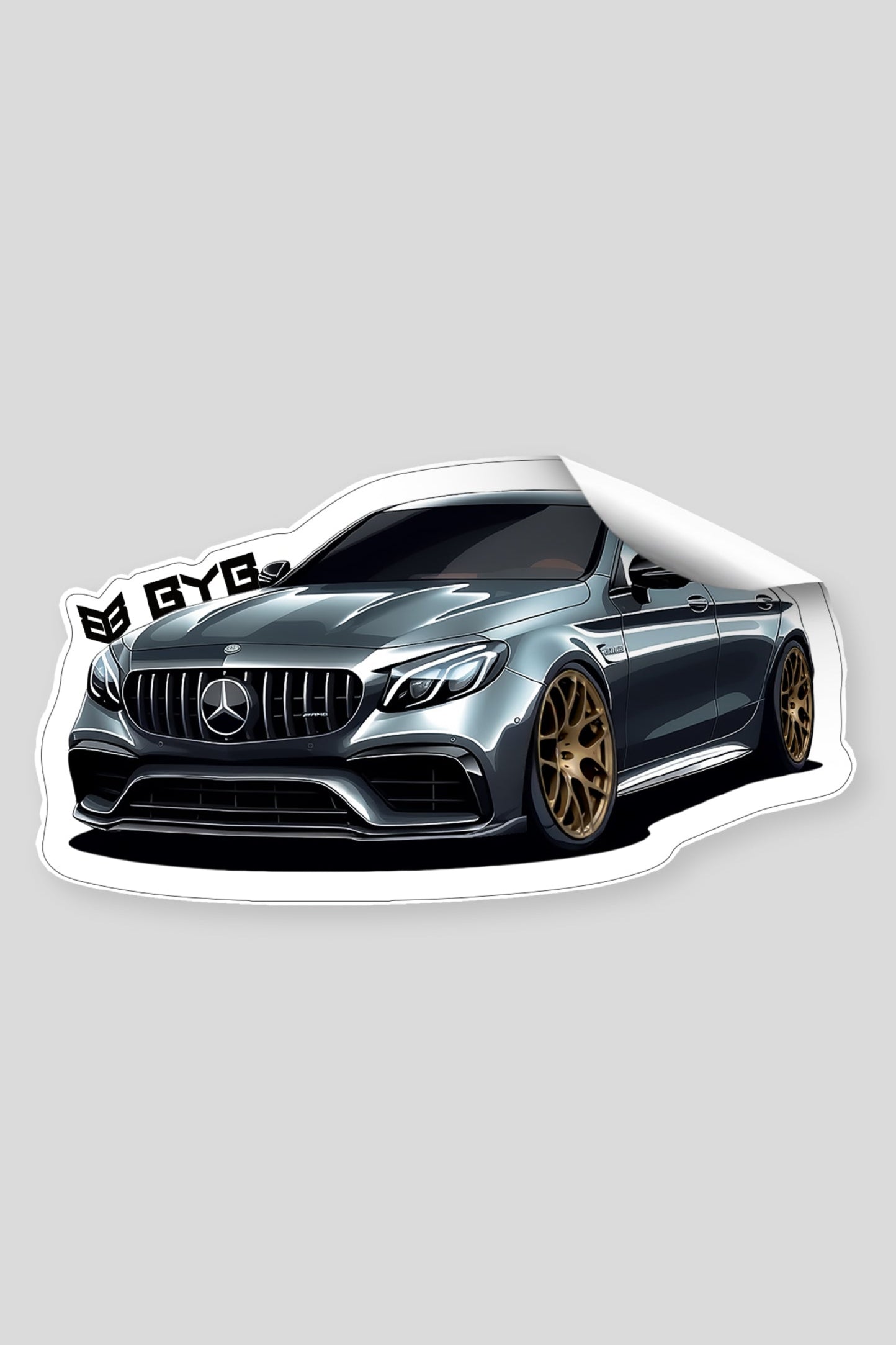 E63 AMG Sticker