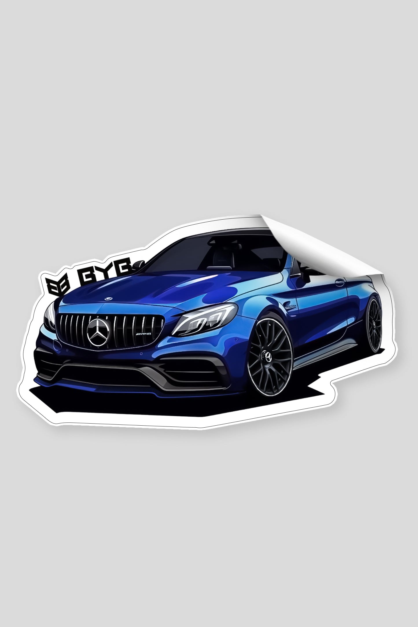 C63 AMG Sticker