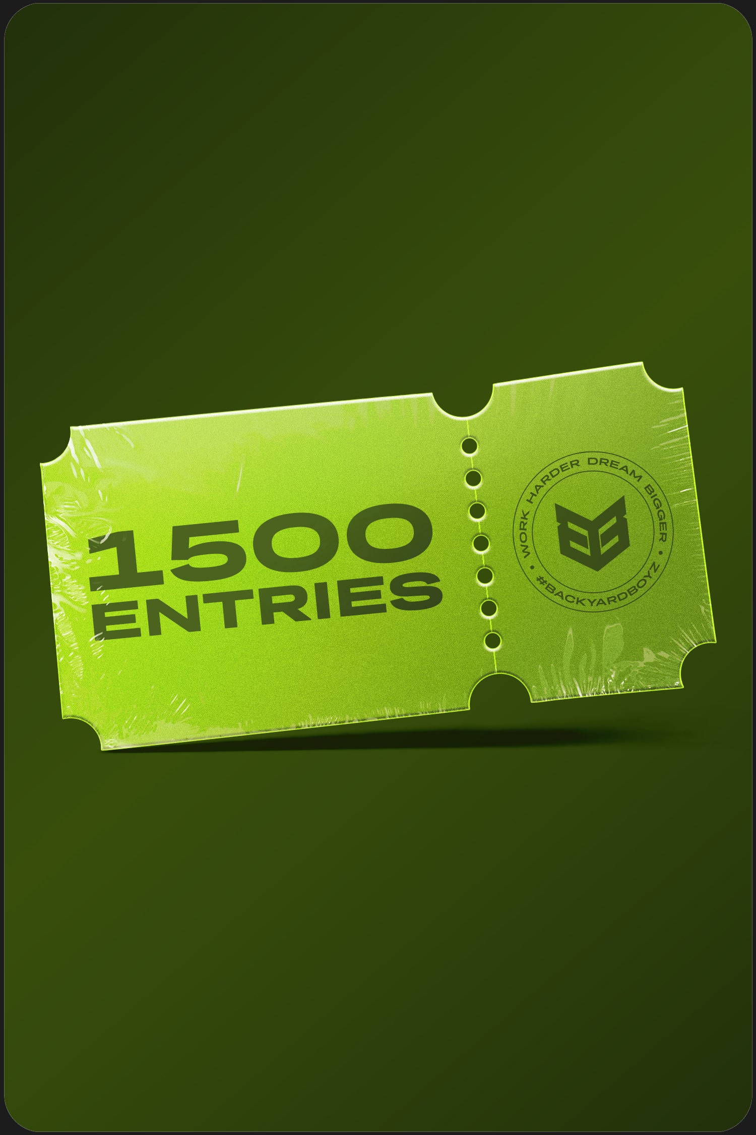 ENTRIES TO WIN #BYB03