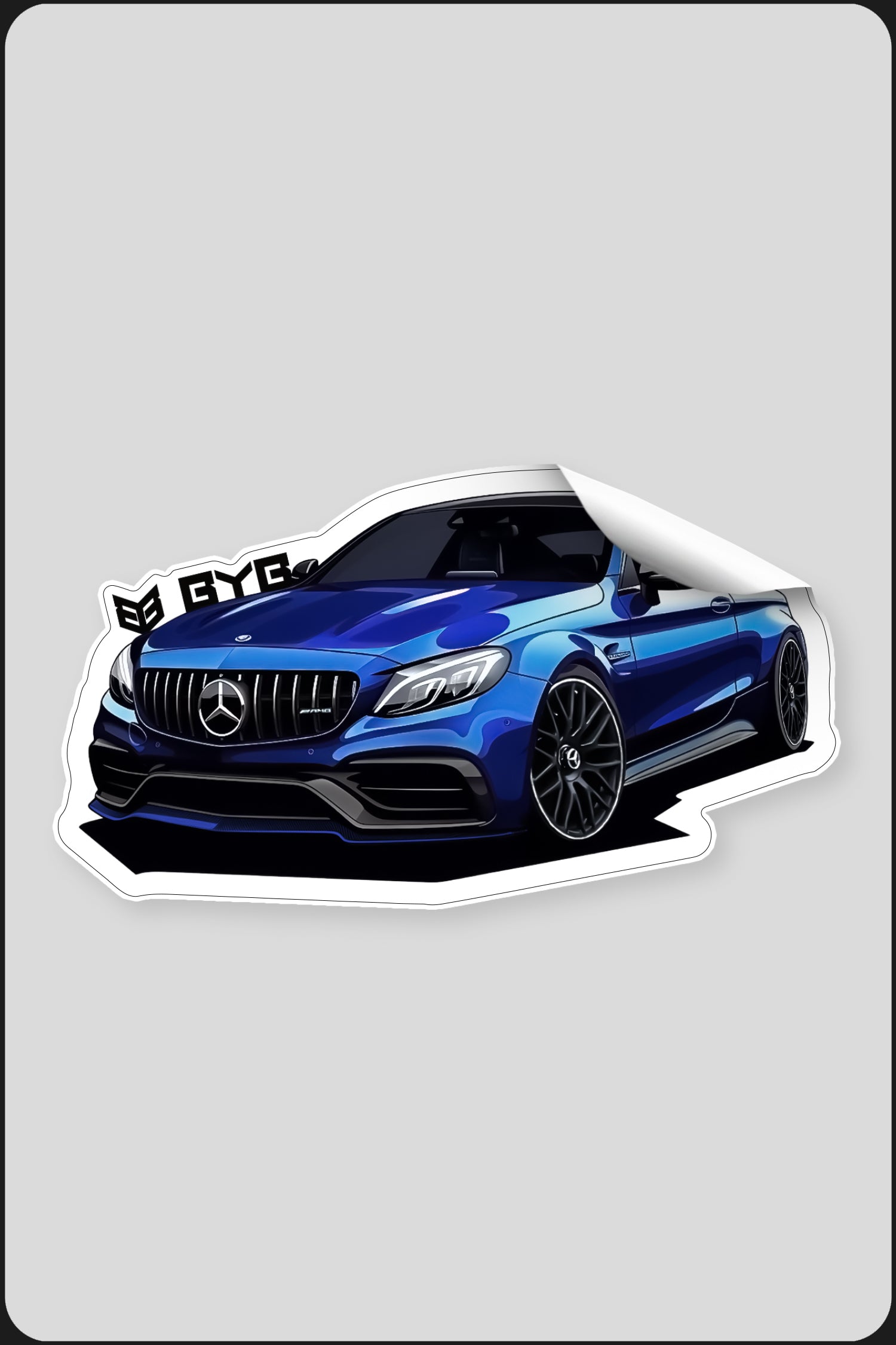 C63 AMG Sticker